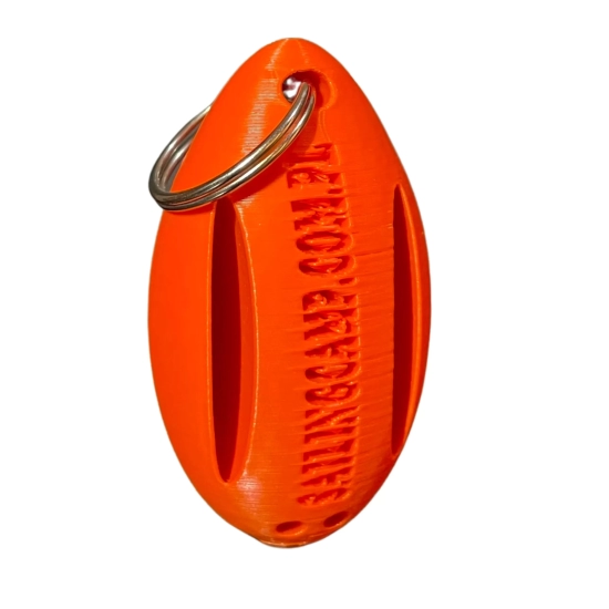 PŁYWAJĄCY BRELOK W KSZTAŁCIE BOI RATOWNICZEJ (13gram | personalizowany)